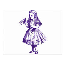 Drink Me Inked Purple Post Cards