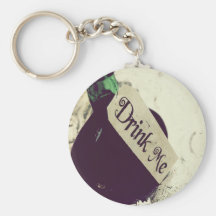 Drink Me Key Chains
