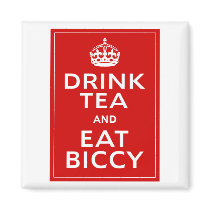Drink Tea and Eat Biccy ~ British Fun