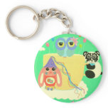 Drink To Happiness Keychains