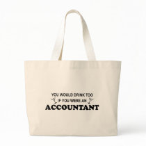 Drink Too - Accountant Canvas Bags