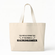 Drink Too - Hairdresser Tote Bags