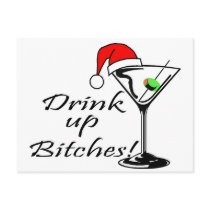 Drink Up Bitches Martini