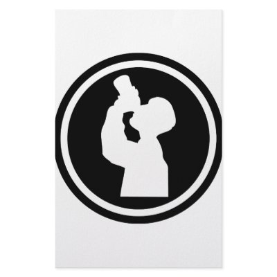 drinking alcohol icon stationery by TomaniacLines