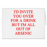 drinking joke greeting card