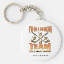 DRINKING TEAM KEYCHAIN