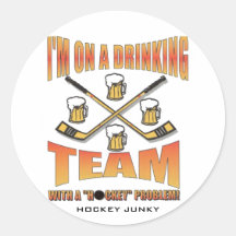 DRINKING TEAM STICKERS