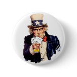Drinking Uncle Sam buttons