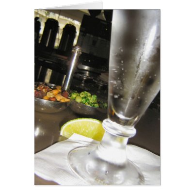 Drinks And Nuts Greeting Cards by DonnaGrayson_Photos