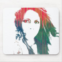 drippy girl mouse pad