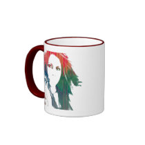 drippy girl mug