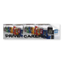 DRIVE CAREFUL bumpersticker Bumper Stickers