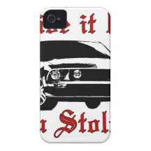 Drive it like you stole it - Domestic Case-Mate iPhone 4 Case