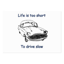Drive Slow Life Is Short