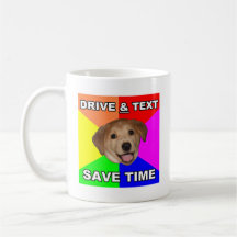 Drive & Text Mugs