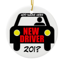 Drivers Training Keepsake Christmas Ornaments