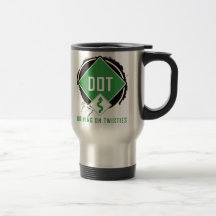 Driving On Twisties - B-Green Coffee Mug