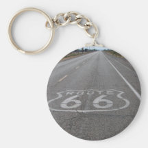 Driving Route 66 Keychains