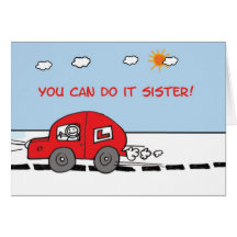 Driving Test Greeting Cards