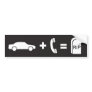 Driving While on a Cell Phone Kills Bumper Stickers