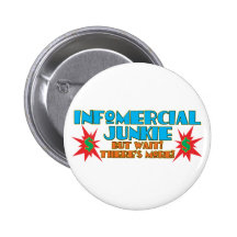 Drogué d'annonce publicitaire informative pin's avec agrafe