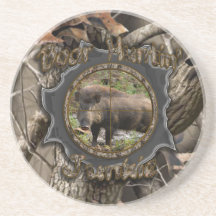 Drogué de Huntin de verrat Dessous De Verre