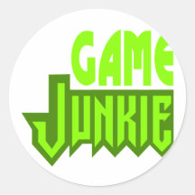 Drogué de jeu autocollants