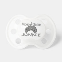 Drogué de jeu vidéo sucettes pour bébé