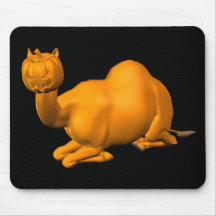 Dromadaire orange tapis de souris