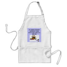 droms and enemies aprons