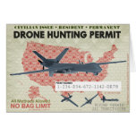 Drone Hunting Permit Card