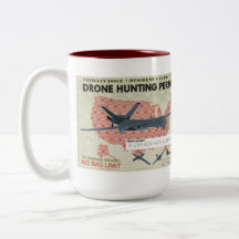 Drone Hunting Permit Mug