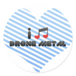 Drone Metal fan stickers