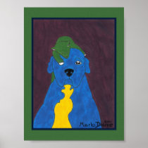 'Droopy' by Marlo Dianne Posters