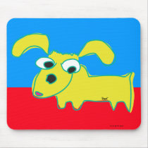 Droopy Ear Puppy Mousepad