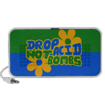 Drop Acid not Bombs speakers