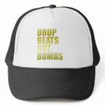 Drop Beats Not Bombs 2 - DJ DJing Disc Jockey Trucker Hats