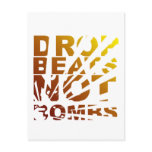 DROP BEATS NOT BOMBS EXPLOSION - DJ POSTCARDS