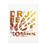 DROP BEATS NOT BOMBS EXPLOSION - DJ POSTCARDS