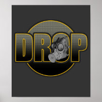 DROP DnB Drumnbass dubstep Jungle Hardstyle DJ Posters