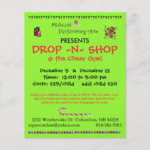 drop n shop personalized flyer