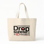 Drop Sizes in 10 Minutes Canvas Bag