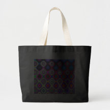 Droplets - Fractal Art Canvas Bags