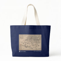 Drugstore Print Tote Bag bags