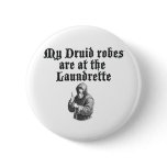 Druid Robes Pinback Button