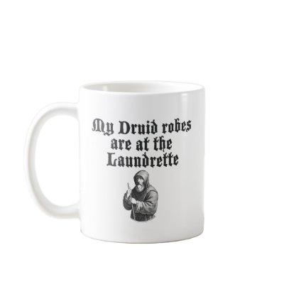 Druid Robes Mug by spyderfyngers
