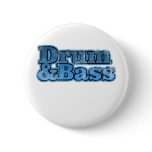 Drum and Bass Blue Pins
