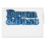 Drum and Bass Blue Cards
