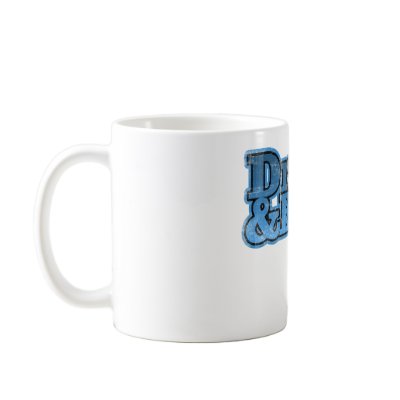 Drum and Bass Blue Coffee Mugs by generation_y_design