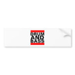 Drum and Bass Bumper Stickers